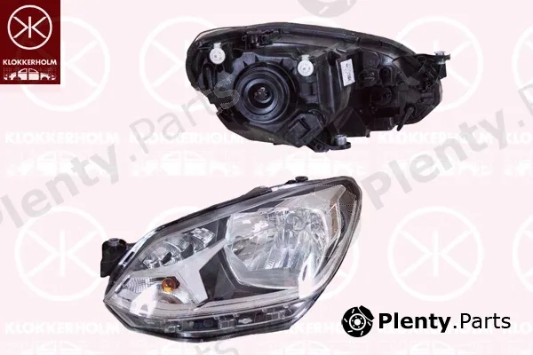 Klokkerholm 95160125A1 — Headlight