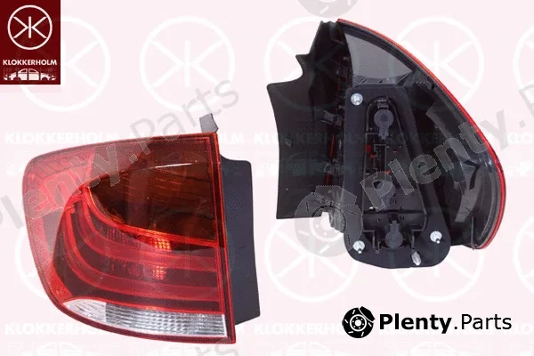 Klokkerholm 00920701A1 — Tail Light Assembly