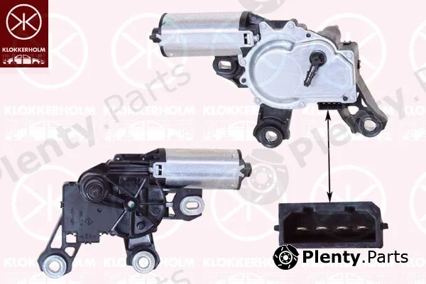 Klokkerholm 00187170 — Wiper Motor