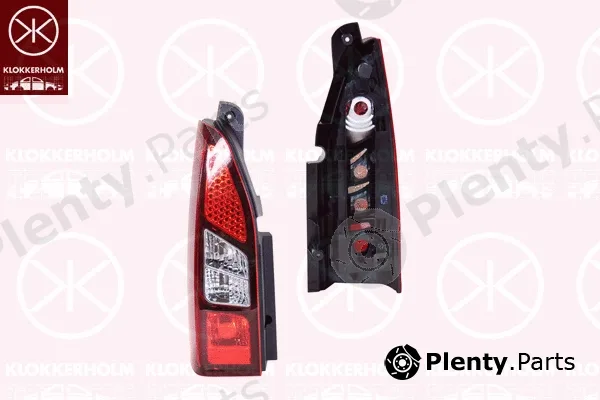 Klokkerholm 05520717 — Tail Light Assembly