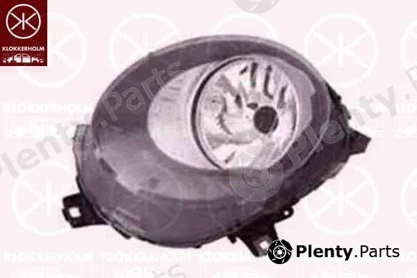 Klokkerholm 40020121A1 — Headlight
