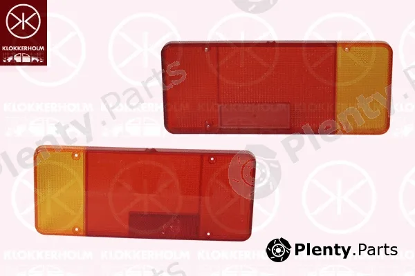 Klokkerholm 20930751 — Lens, tail light assembly
