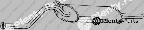Klokkerholm 278-981 — Rear Muffler