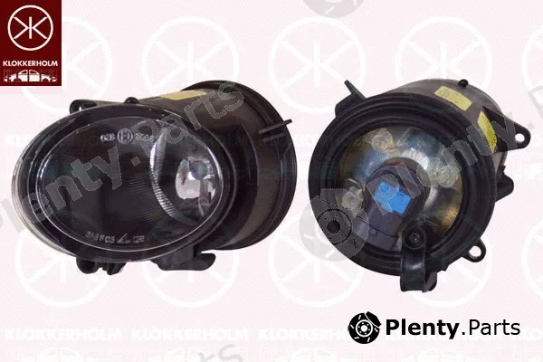 Klokkerholm 00300283A1 — Front Fog Light