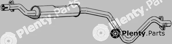 Klokkerholm 282-247 — Centre Muffler