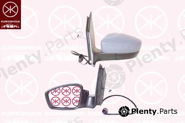 Klokkerholm 95161043 — Exterior Mirror