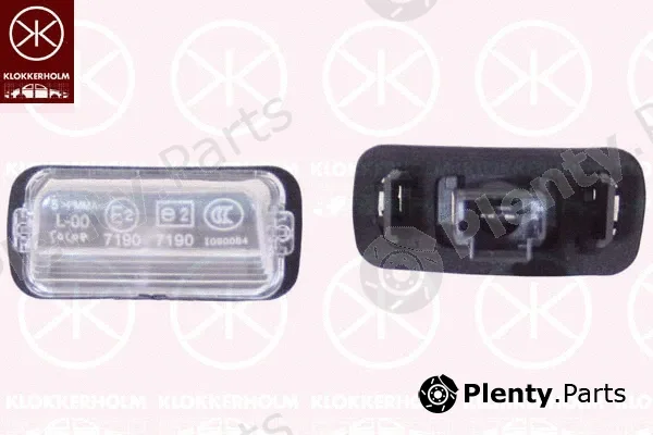 Klokkerholm 05510850 — Licence Plate Light