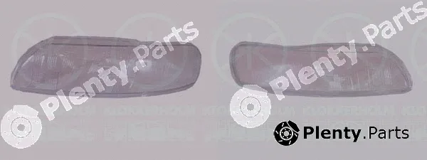 Klokkerholm 90370253 — Diffusing Lens, headlight