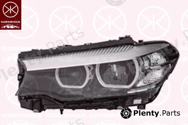 Klokkerholm 00680185A1 — Headlight