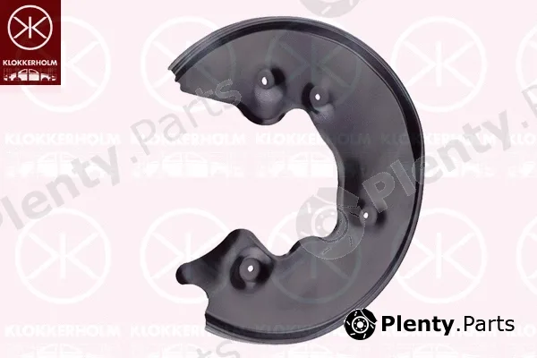 Klokkerholm 0029877 — Splash Guard, brake disc