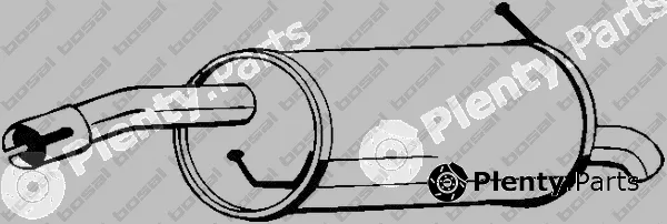 Klokkerholm 154-203 — Rear Muffler
