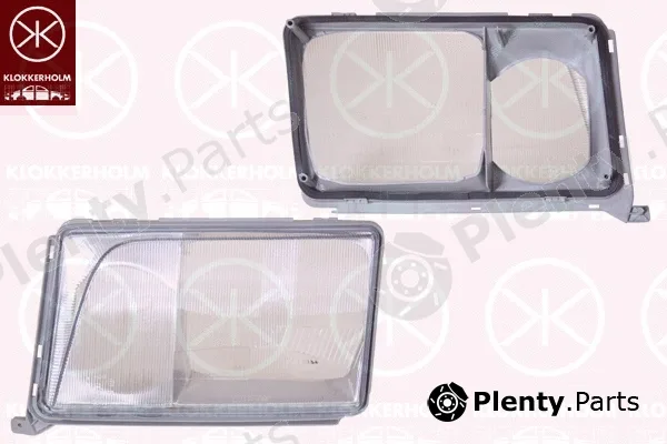 Klokkerholm 35260254 — Diffusing Lens, headlight