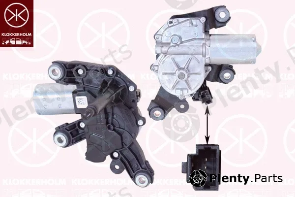 Klokkerholm 60347170 — Wiper Motor