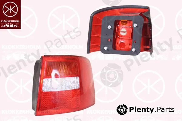 Klokkerholm 00140724 — Tail Light Assembly