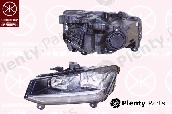 Klokkerholm 00420121A1 — Headlight