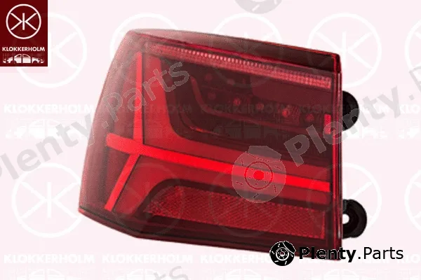 Klokkerholm 00320733A1 — Tail Light Assembly
