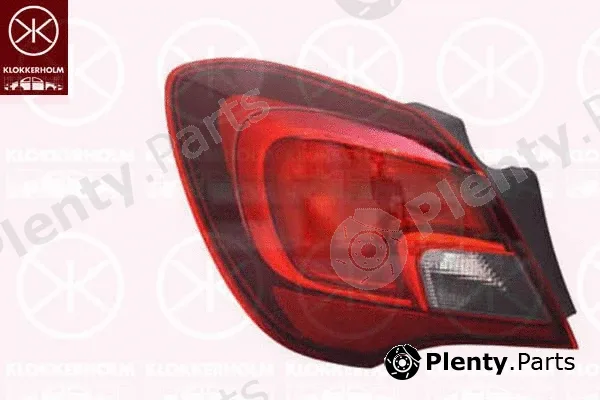 Klokkerholm 50250711 — Tail Light Assembly