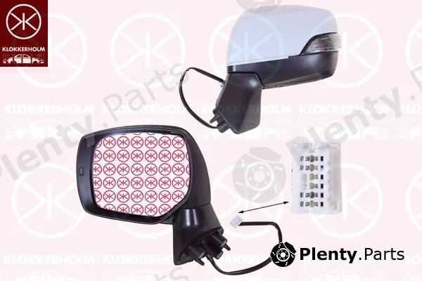 Klokkerholm 67131047 — Exterior Mirror