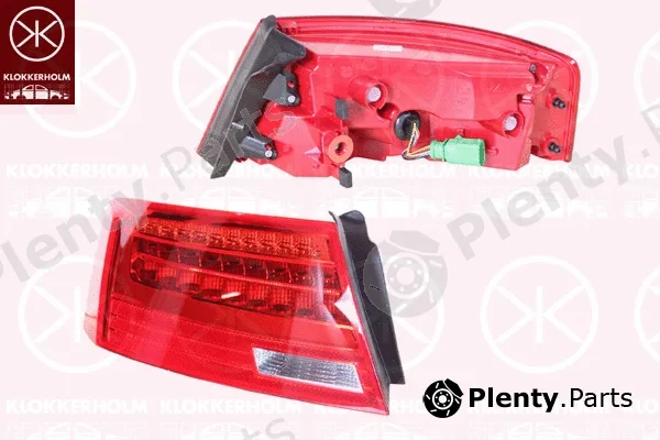 Klokkerholm 00380711A1 — Tail Light Assembly