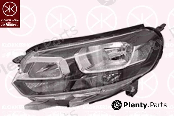 Klokkerholm 05540121A1 — Headlight