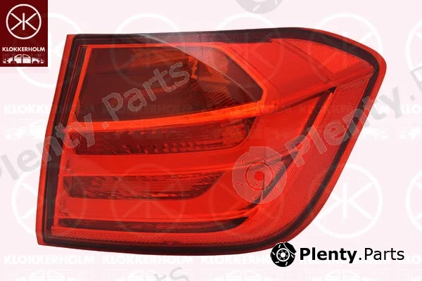 Klokkerholm 00630712 — Tail Light Assembly