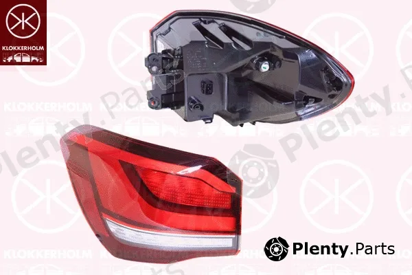 Klokkerholm 00980701A1 — Tail Light Assembly