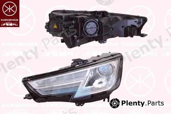 Klokkerholm 00430183A1 — Headlight