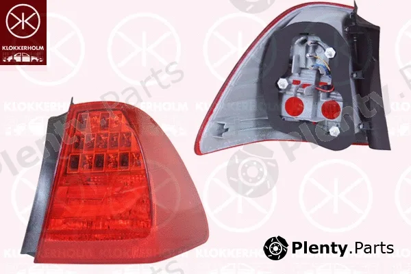 Klokkerholm 00620726 — Tail Light Assembly
