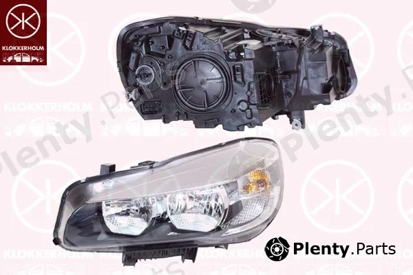 Klokkerholm 00710123A1 — Headlight