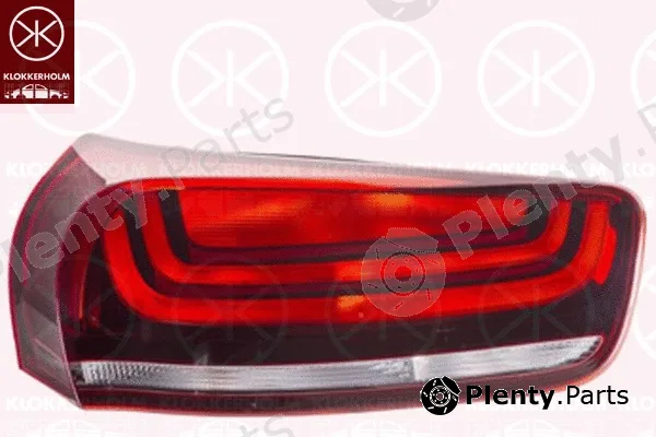 Klokkerholm 05400705A1 — Tail Light Assembly