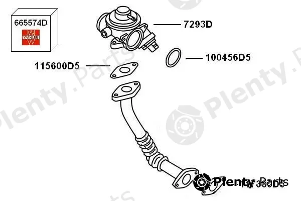 BorgWarner (Wahler) 7900388 — Exhaust Gas Recirculation