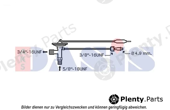 AKS Dasis 840213N — Expansion Valve, air conditioning