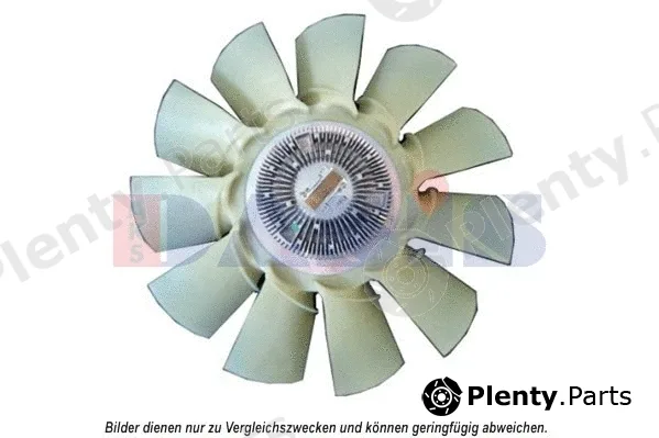 AKS Dasis 288017N — Clutch, radiator fan