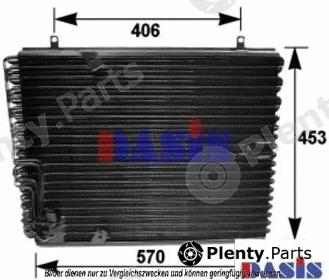 AKS Dasis 052140N — Condenser, air conditioning