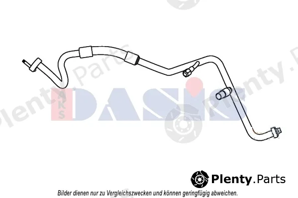 AKS Dasis 885841N — High-/Low Pressure Line, air conditioning