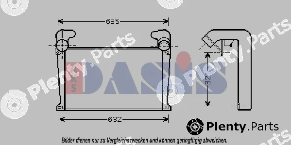 AKS Dasis 267019N — Charge Air Cooler