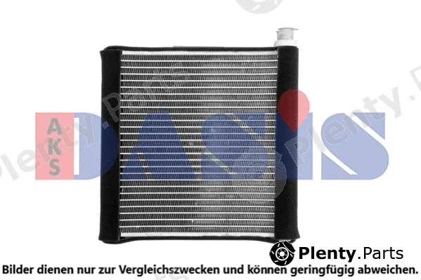 AKS Dasis 820317N — Evaporator, air conditioning