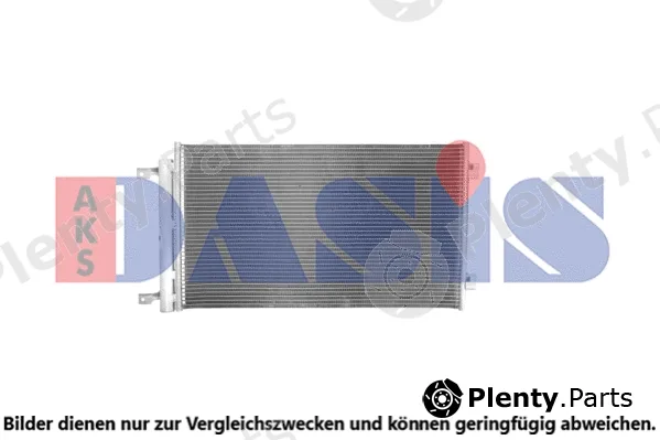 AKS Dasis 152059N — Condenser, air conditioning