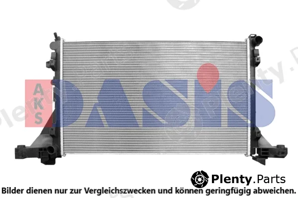 AKS Dasis 180104N — Radiator, engine cooling