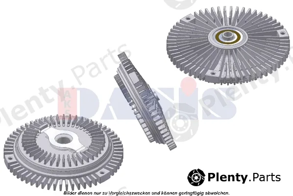 AKS Dasis 128074N — Clutch, radiator fan