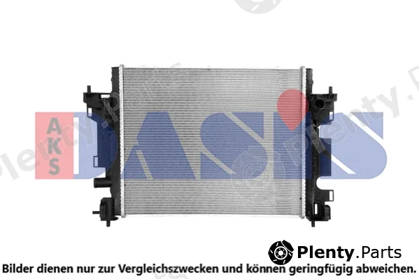 AKS Dasis 120126N — Radiator, engine cooling