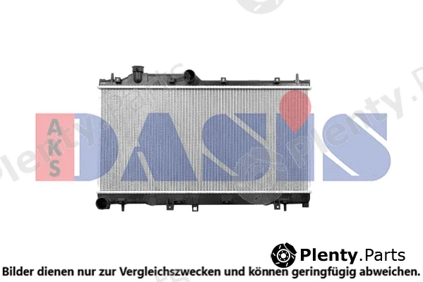 AKS Dasis 350048N — Radiator, engine cooling