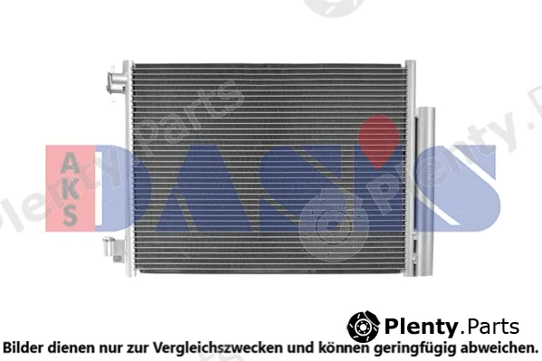 AKS Dasis 182051N — Condenser, air conditioning