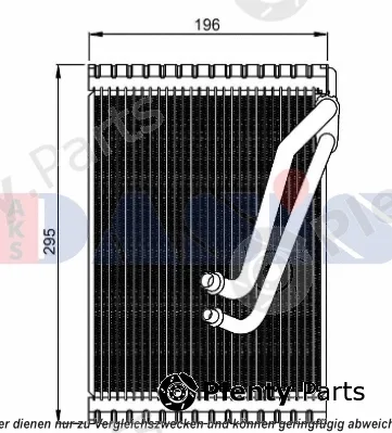 AKS Dasis 820376N — Evaporator, air conditioning