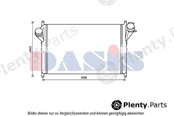 AKS Dasis 567013N — Charge Air Cooler