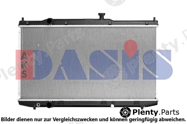 AKS Dasis 100008N — Radiator, engine cooling