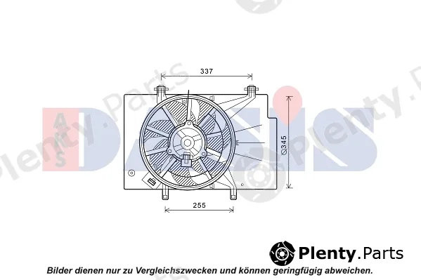 AKS Dasis 098138N — Fan, engine cooling