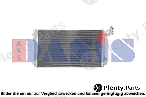 AKS Dasis 042038N — Condenser, air conditioning