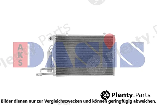 AKS Dasis 092078N — Condenser, air conditioning
