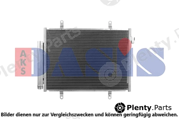 AKS Dasis 322037N — Condenser, air conditioning